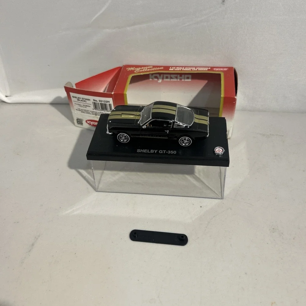 1/43 Shelby GT350H 1965 Kyosho Black Ford Mustang Fastback scale diecast